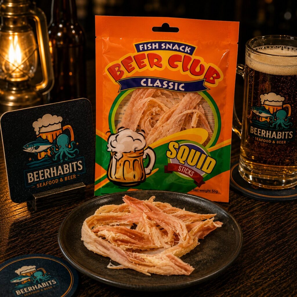 Beer Club Squid Sticks Peru 56g